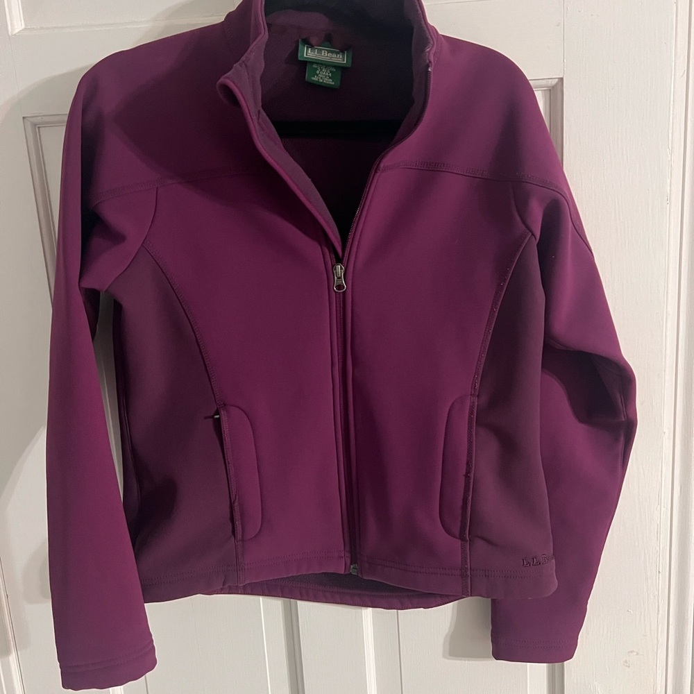 L.L. Bean Women's Deep Purple Utility Jacket